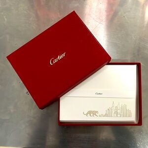 Cartier Stationery Set Chicago Skyline